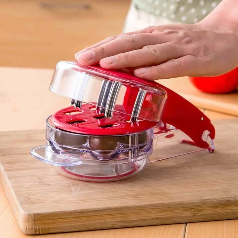 6 Hole Cherry Corer With Conta - Kitchen Gadgets Novelty 评论和价格