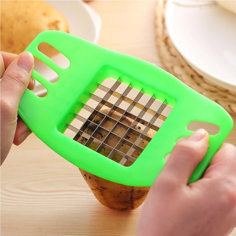 French Fries Maker Potato Cutt - Kitchen Gadgets Vegetable Chopper 评论和价格