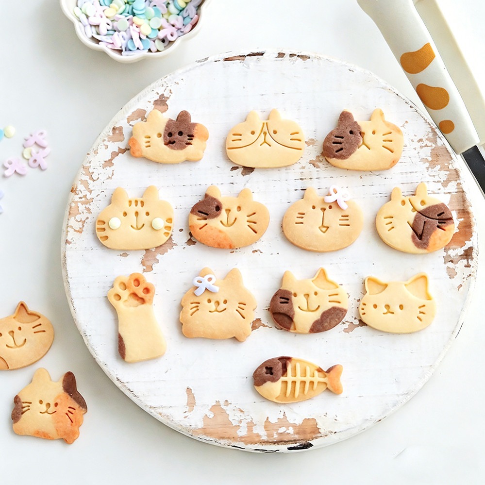 Cute Kitten DIY Stamp Cookie C - Kitchen Gadgets Wholesale 评论和价格