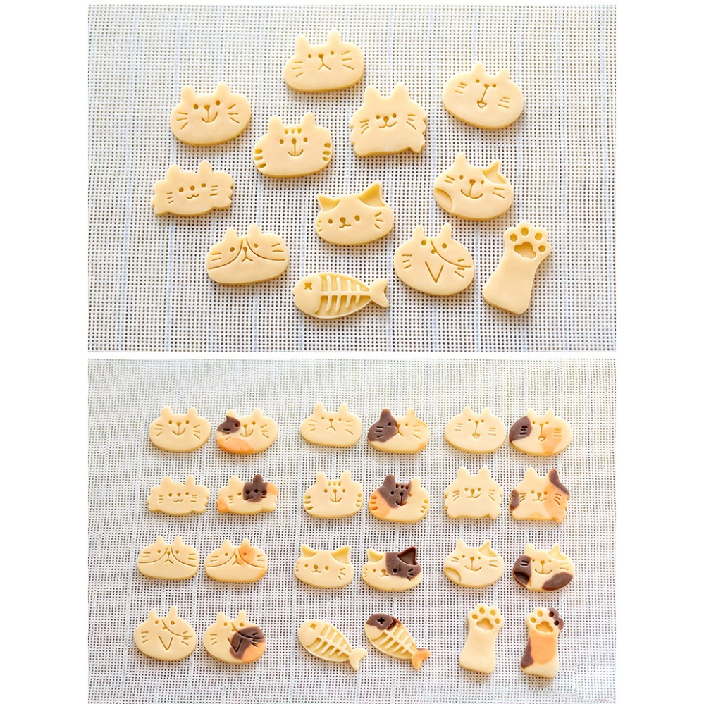 Cute Kitten DIY Stamp Cookie C - Kitchen Gadgets Wholesale 评论和价格