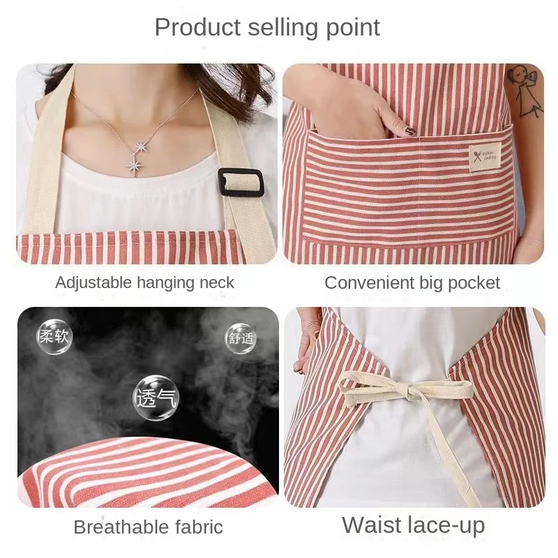 Kitchen Apron Fashionable Line - Kitchen Gadgets Trending 评论和价格