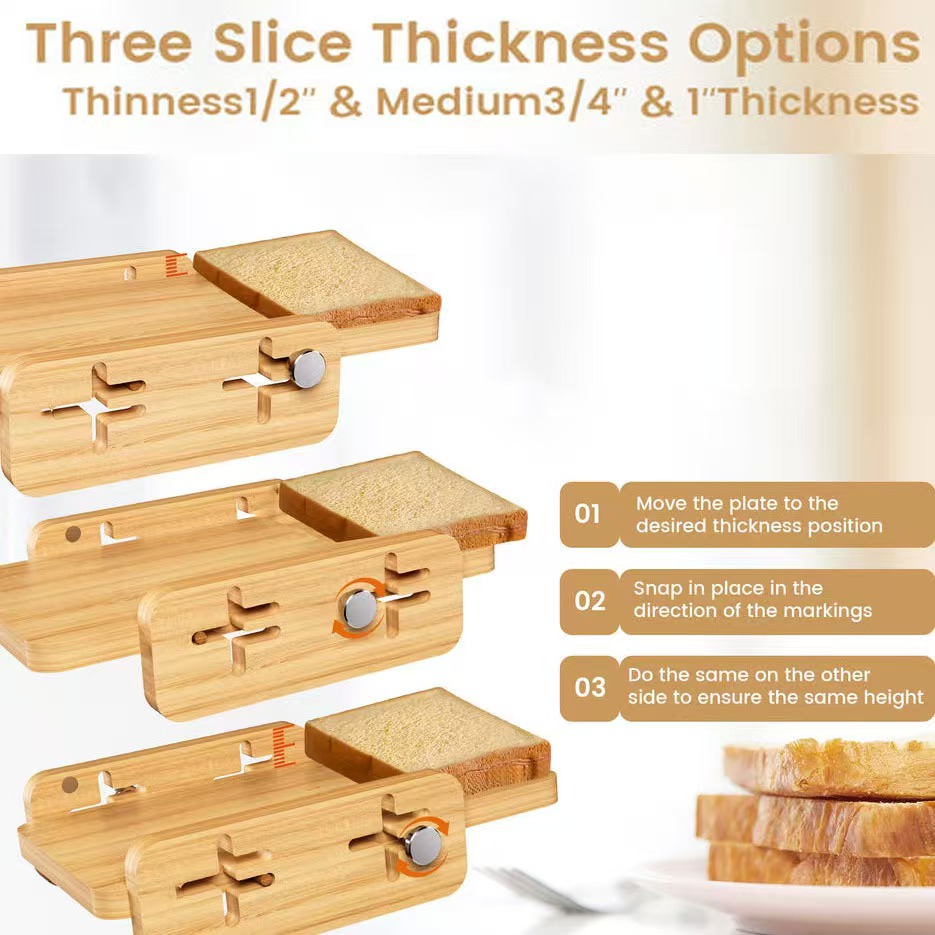 New Bread Rack Slicer Guide Ho - Kitchen Gadgets Guide 评论和价格