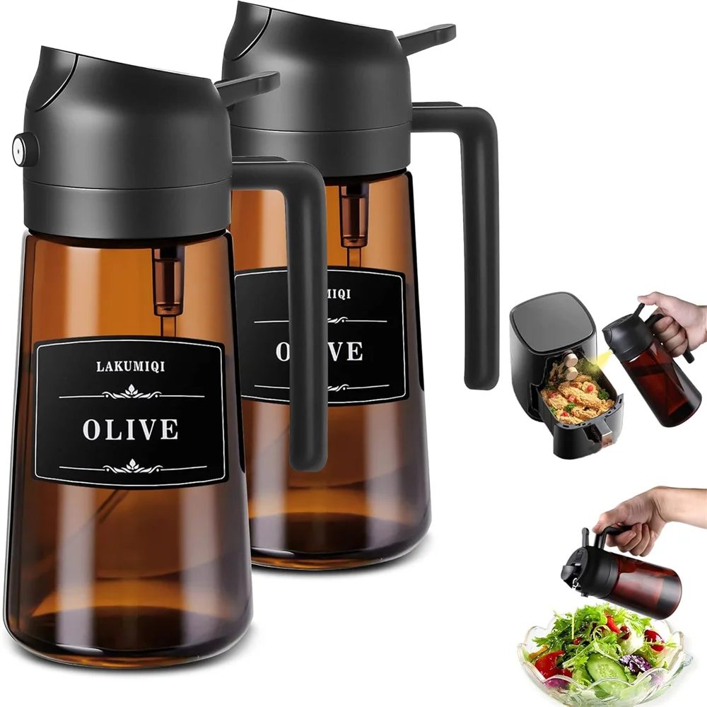 2026 2-in-1 Glass Oil Dispense - Kitchen Gadgets Air Fryer 评论和价格