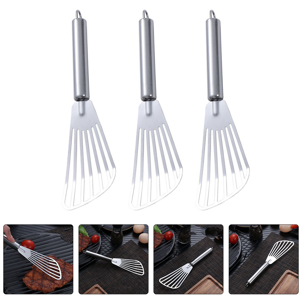 3pcs Stainless Steel Spatula F - Kitchen Gadgets For Arthritic Hands 评论和价格