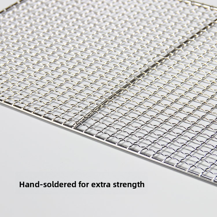 Thickened Rectangular Mesh BBQ - Kitchen Gadgets For Arthritic Hands 评论和价格