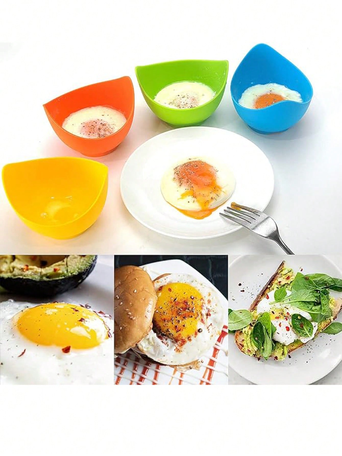 4pcs In Random Colors Egg Boil - Kitchen Gadgets Air Fryer 评论和价格