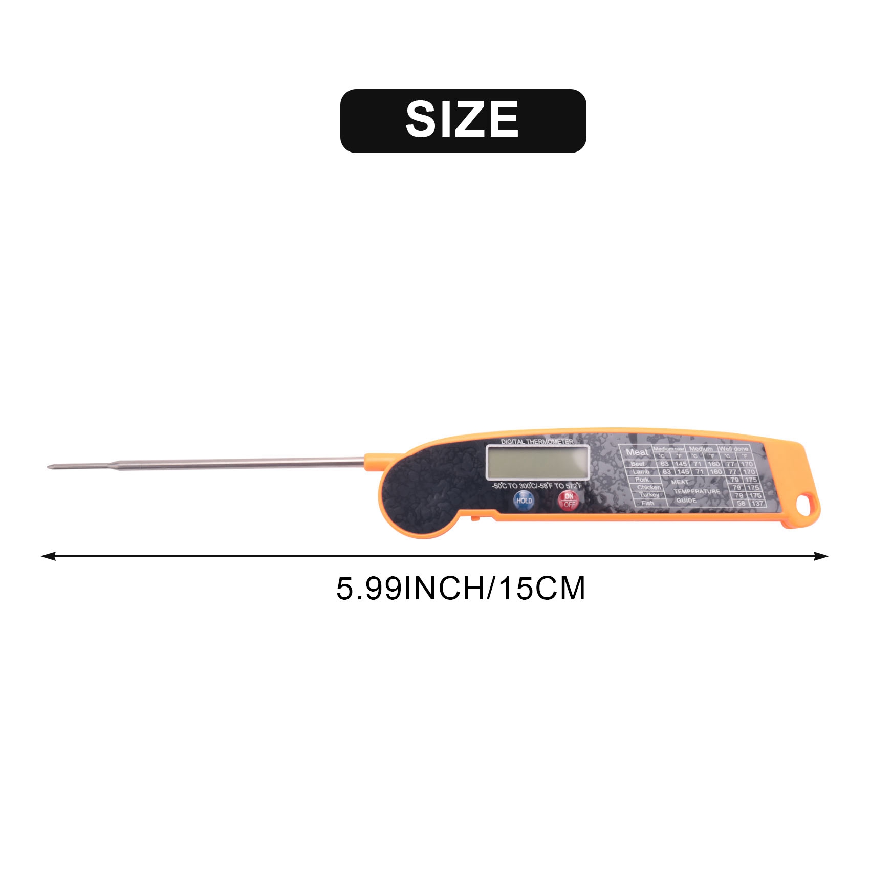 Digital Instant Read Meat Ther - Instant Read Thermometer 评论和价格