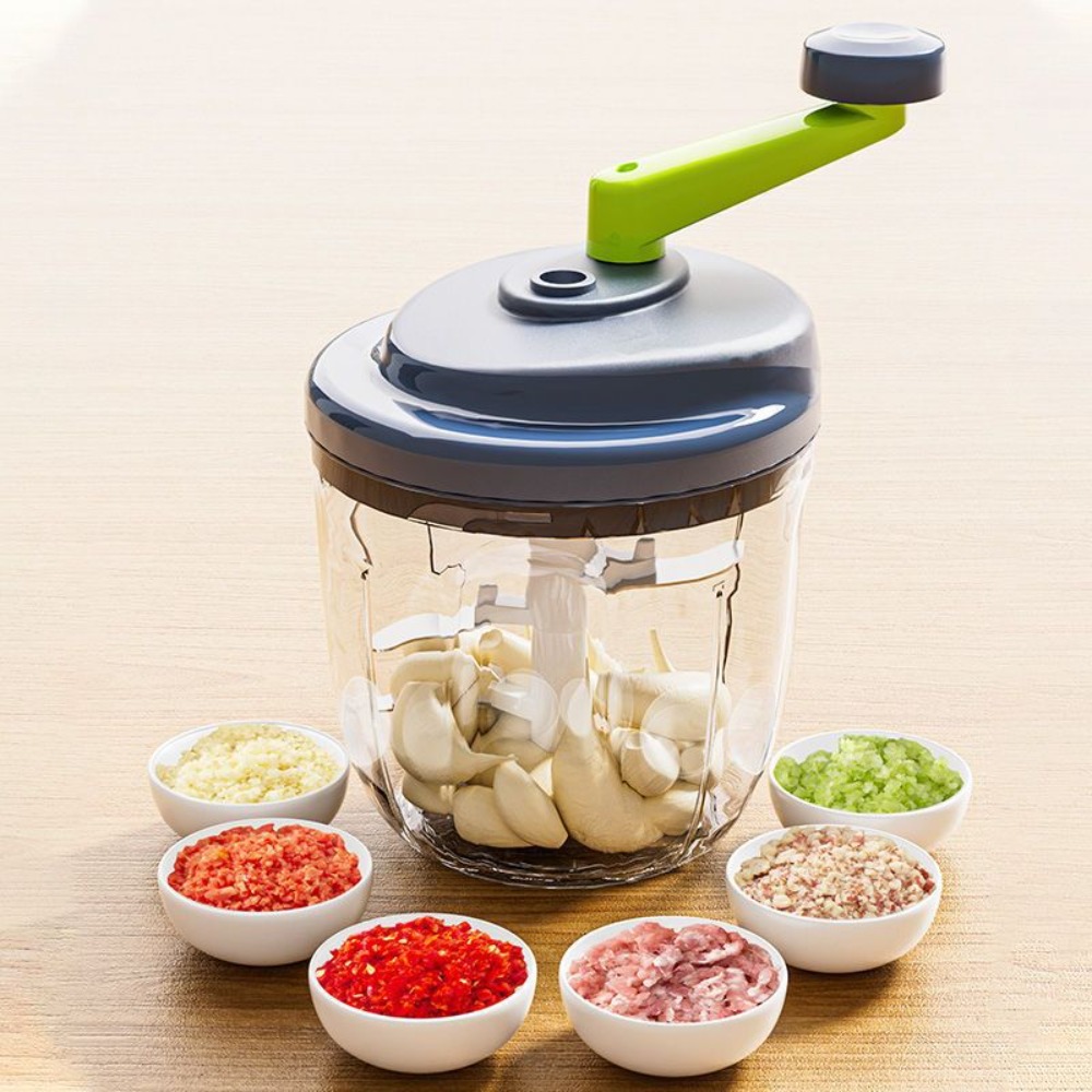 Household 500/900 ML Handcrank - Kitchen Gadgets Vegetable Chopper 评论和价格