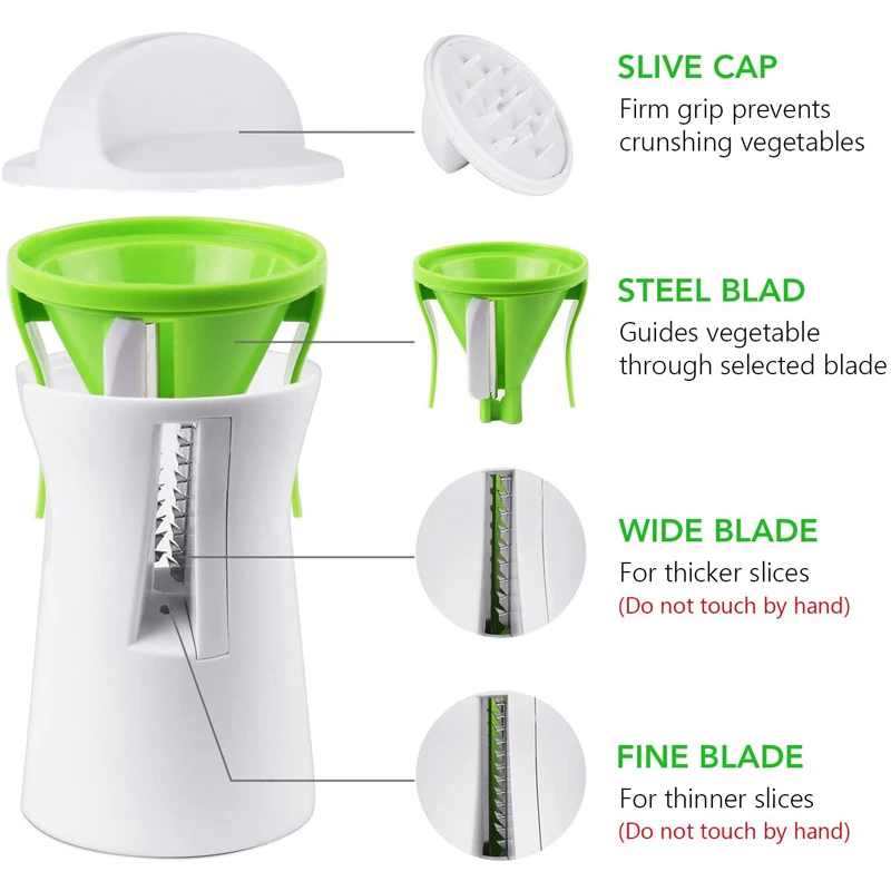 Heavy Duty Vegetable Spiralize - Spiralizer Vegetable Noodle 评论和价格