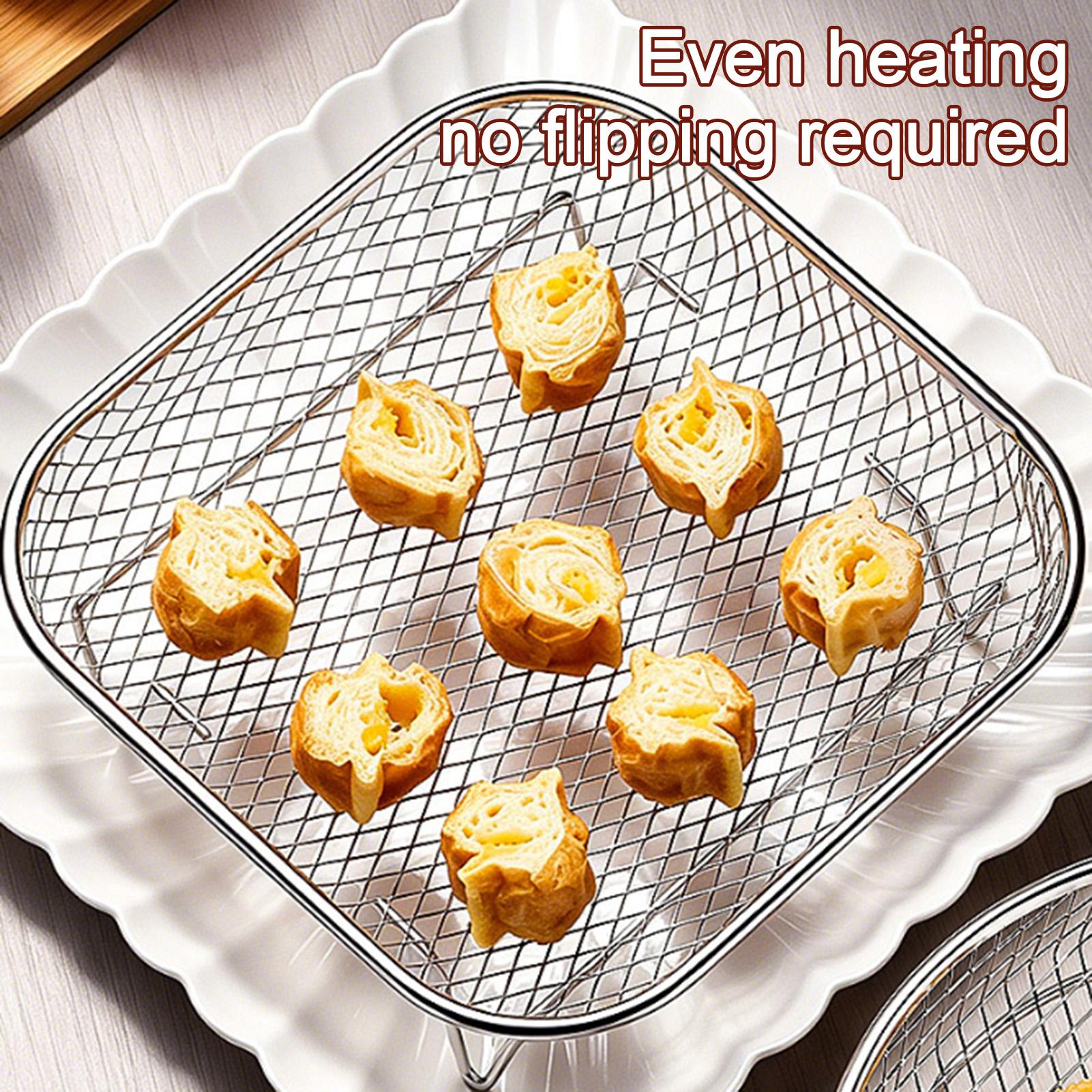 Air Fryer Rack Stainless Steel - Kitchen Gadgets Air Fryer 评论和价格
